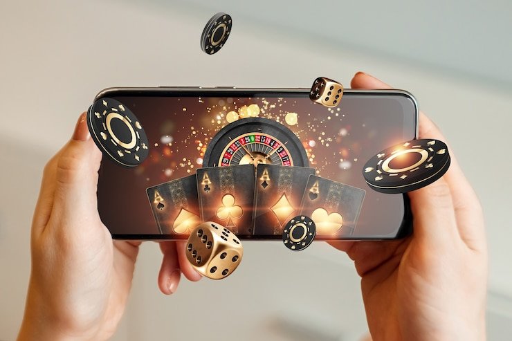 Antarmuka notifikasi push premium303 di layar smartphone dengan alert pertandingan live